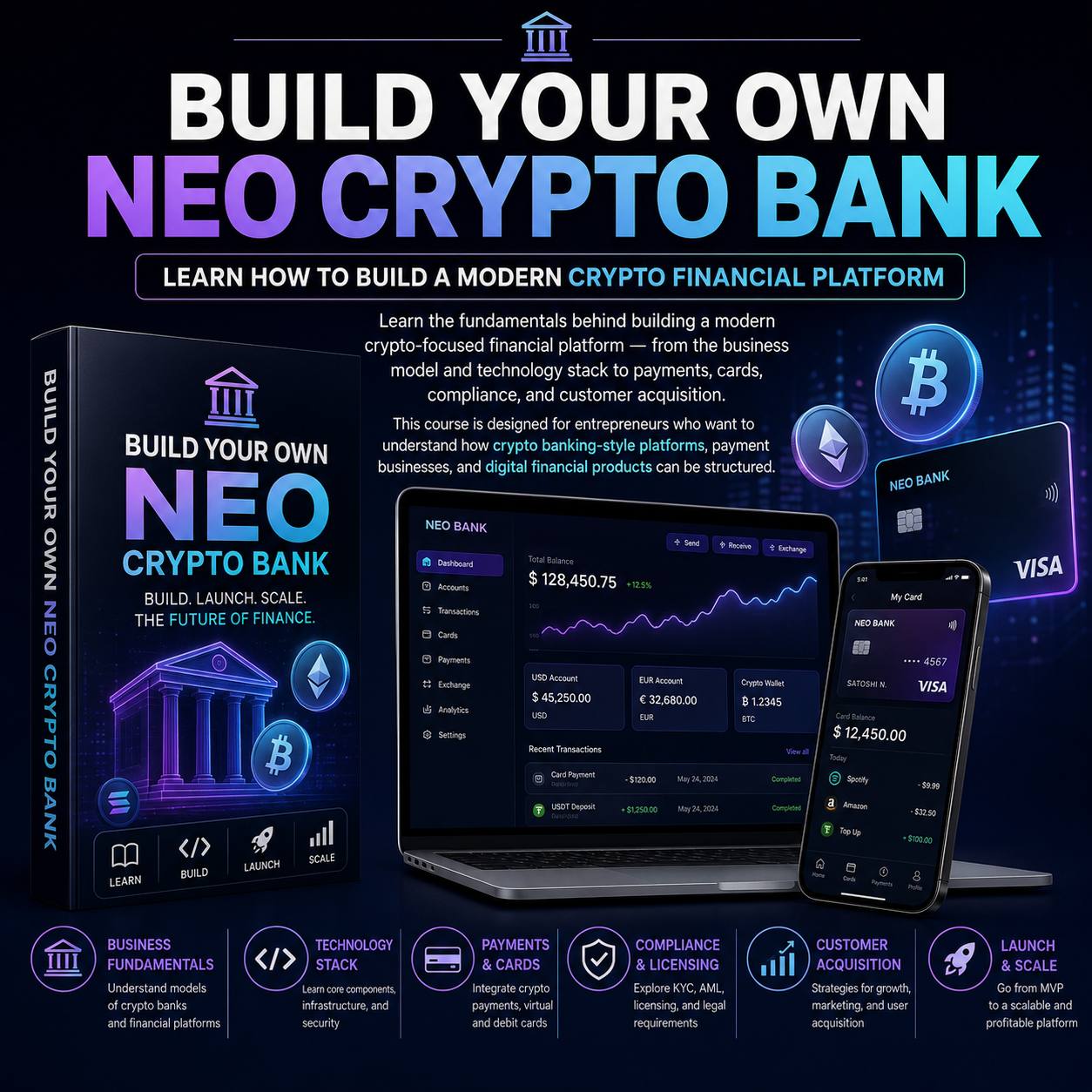 Build Neo Crypto Bank
